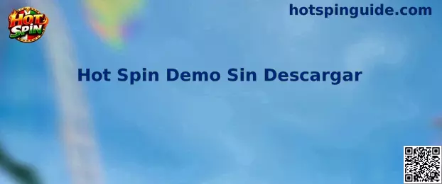 Prueba de la demo de Hot Spin sin descargar